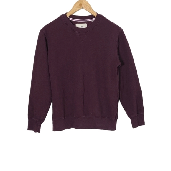 TNA Tops - Aritzia TNA Cozy Fleece Perfect Crew Sweatshirt Women's Size XS